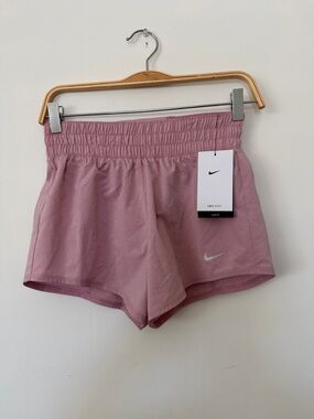 Nike Women's Dusty Pink Dri-FIT Athletic Shorts
